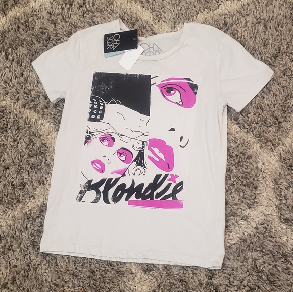 Chaser Blondie Debbie Harry Band Tee Shirt - Picture 2 of 5